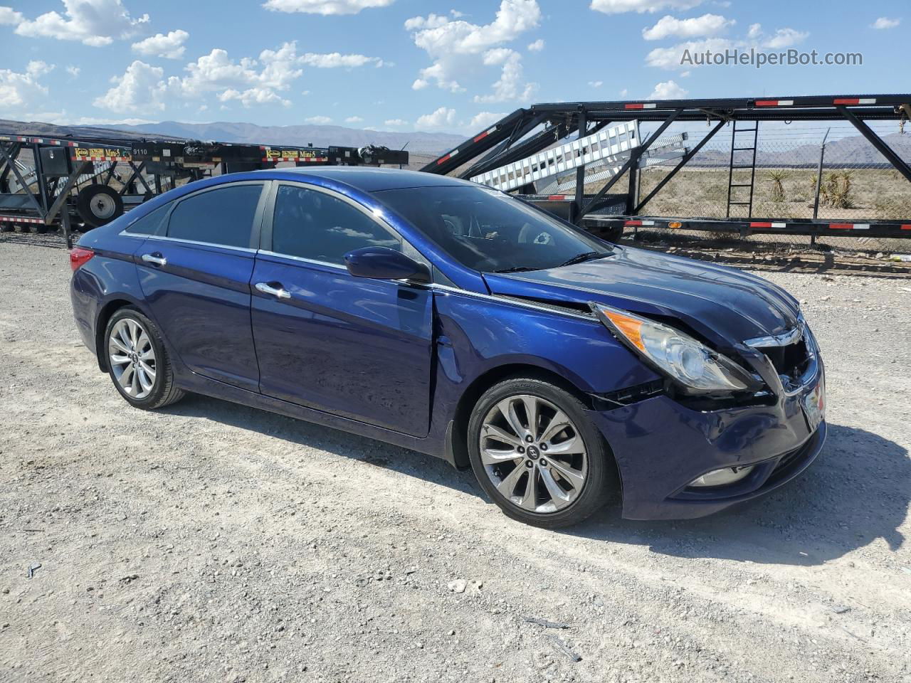 2012 Hyundai Sonata Se Blue vin: 5NPEC4AC8CH469373