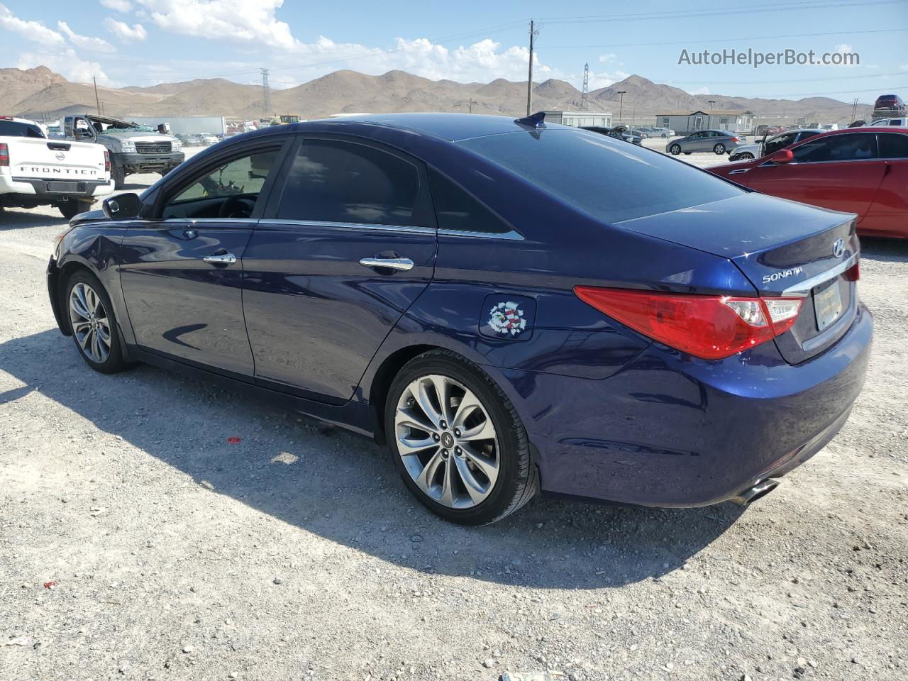 2012 Hyundai Sonata Se Blue vin: 5NPEC4AC8CH469373