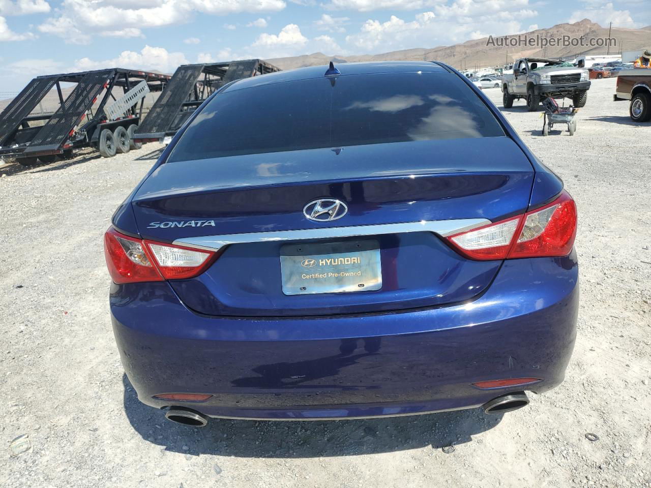 2012 Hyundai Sonata Se Blue vin: 5NPEC4AC8CH469373