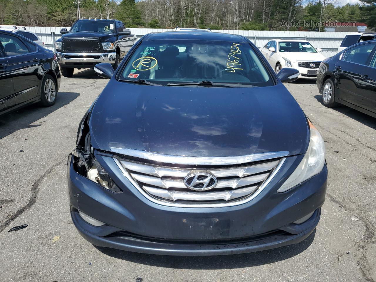 2012 Hyundai Sonata Se Blue vin: 5NPEC4AC9CH373154