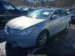 2012 Hyundai Sonata Limited Light Blue vin: 5NPEC4AC9CH373445