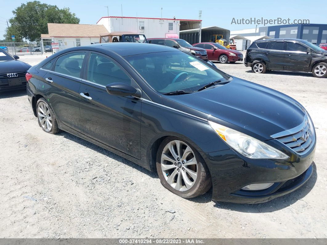 2012 Hyundai Sonata 2.4l Se Black vin: 5NPEC4AC9CH445180