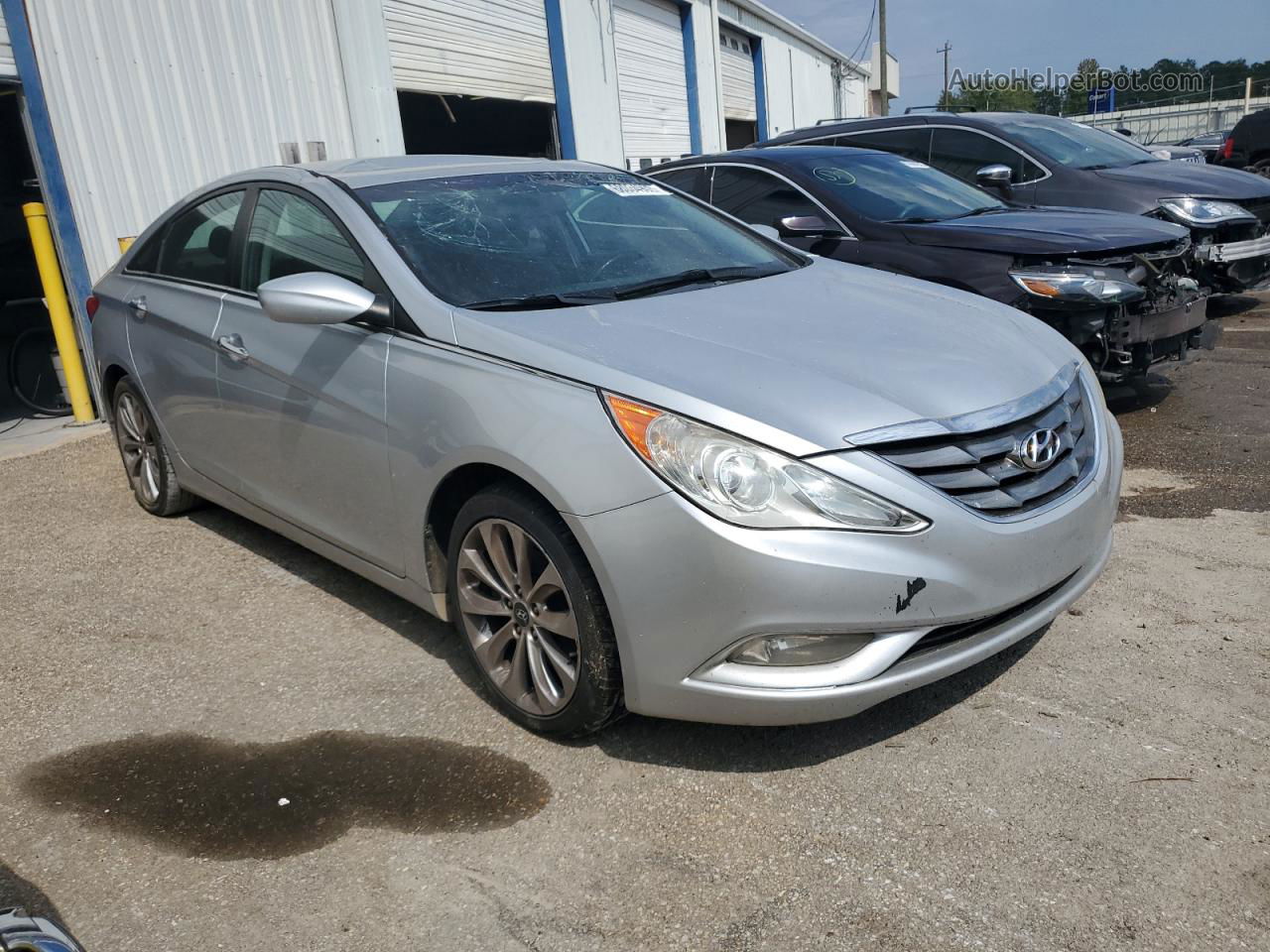 2013 Hyundai Sonata Se Silver vin: 5NPEC4AC9DH724551