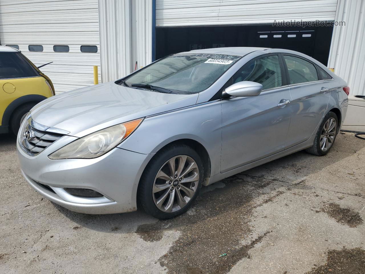 2013 Hyundai Sonata Se Silver vin: 5NPEC4AC9DH724551