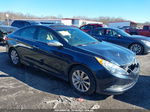 2014 Hyundai Sonata Limited Dark Blue vin: 5NPEC4AC9EH874323