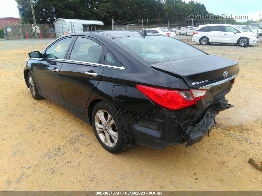 2012 Hyundai Sonata 2.4l Limited Pzev Black vin: 5NPEC4ACXCH336372