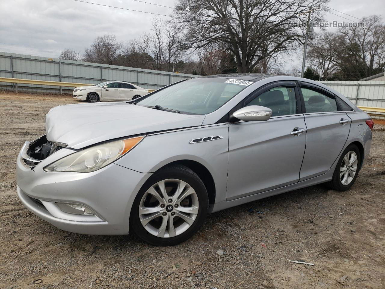 2012 Hyundai Sonata Se Silver vin: 5NPEC4ACXCH336534