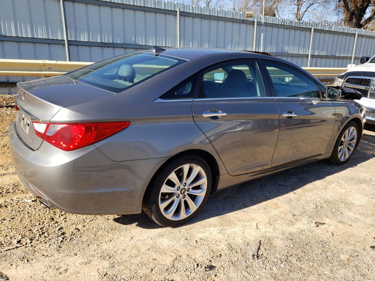 2013 Hyundai Sonata Se Gray vin: 5NPEC4ACXDH638357