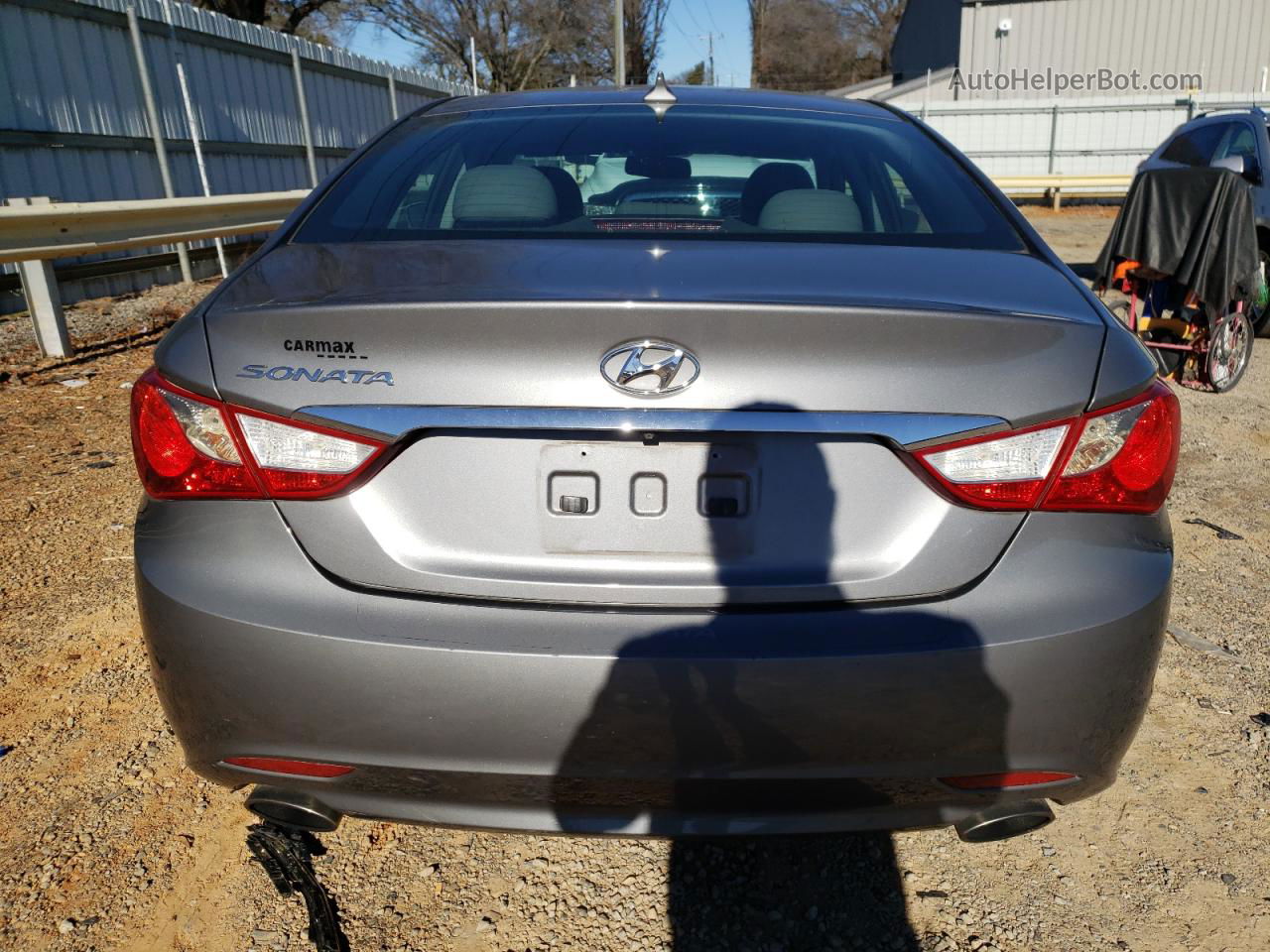 2013 Hyundai Sonata Se Gray vin: 5NPEC4ACXDH638357