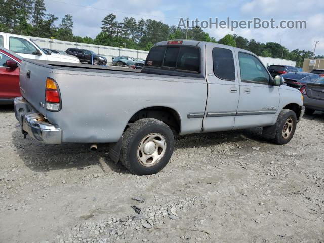 2012 Toyota Tundra Access Cab Серебряный vin: 5TBRT34162S255618