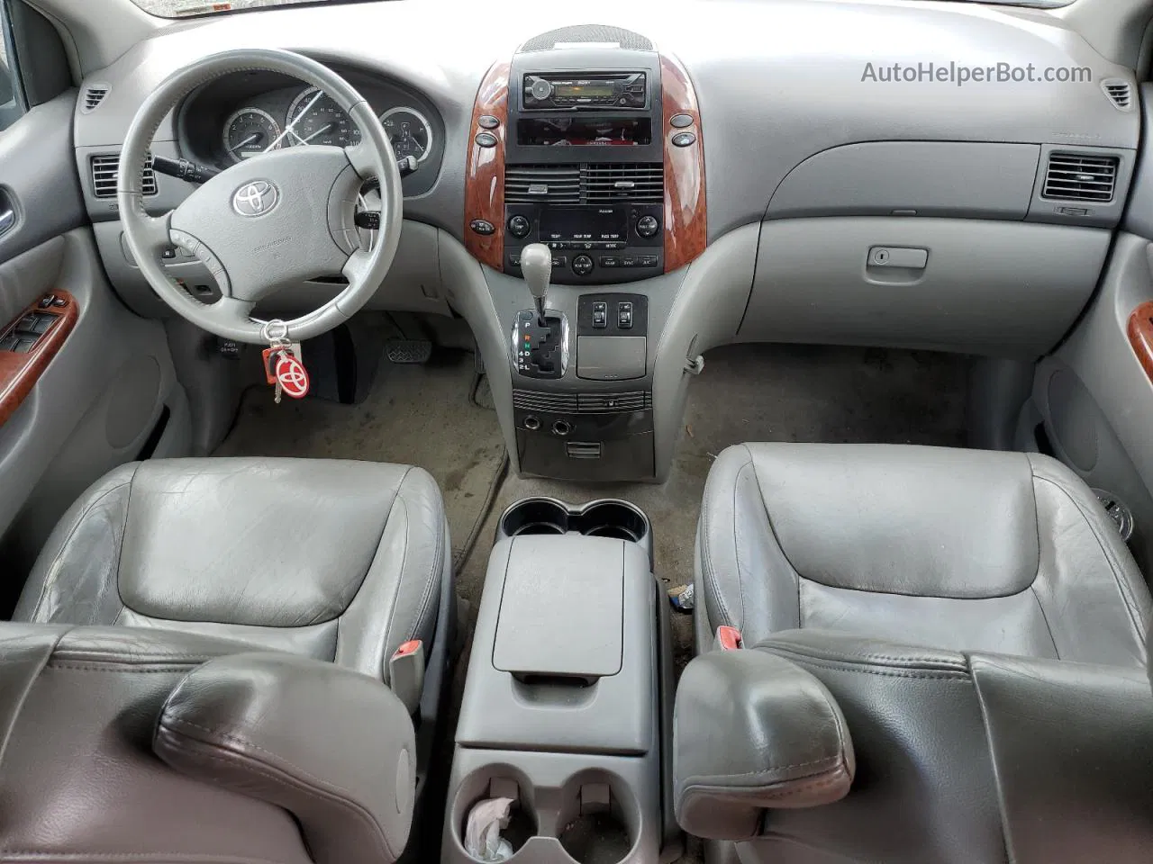 2005 Toyota Sienna Xle Серый vin: 5TDBA22C05S041094