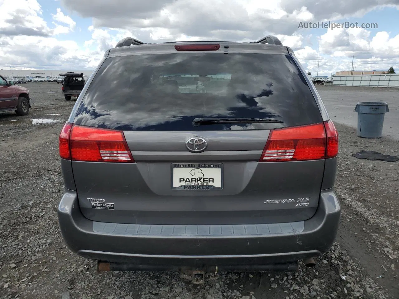 2005 Toyota Sienna Xle Gray vin: 5TDBA22C05S041094