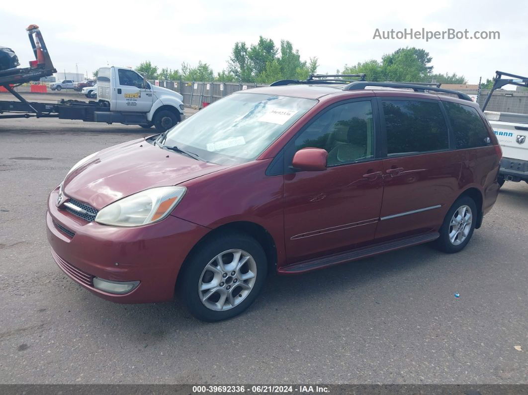 2004 Toyota Sienna Xle Limited Красный vin: 5TDBA22C54S023222