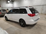 2005 Toyota Sienna Xle White vin: 5TDBA22C55S050793