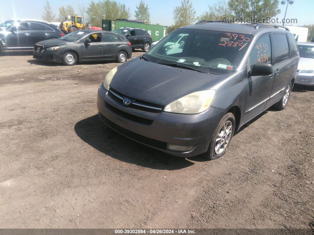 2005 Toyota Sienna Xle Limited Gray vin: 5TDBA22C75S047510