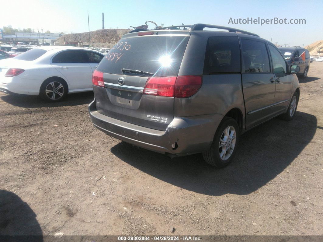 2005 Toyota Sienna Xle Limited Gray vin: 5TDBA22C75S047510