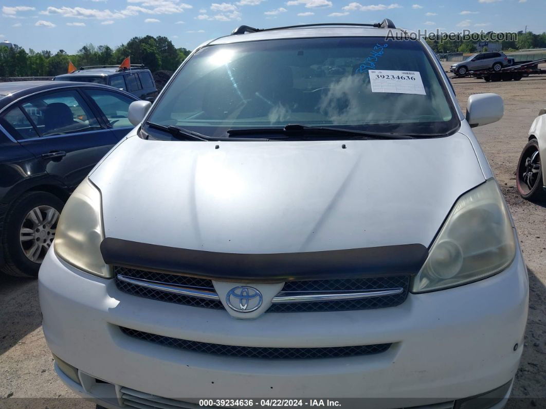 2005 Toyota Sienna Xle Limited White vin: 5TDBA22C85S031252