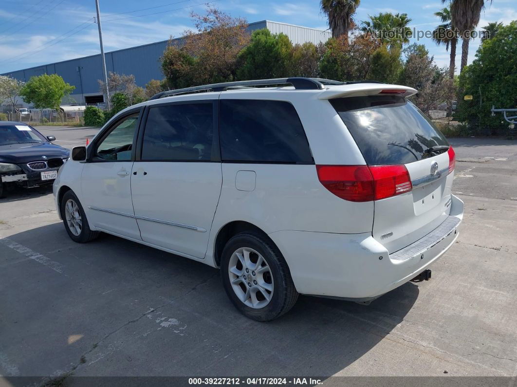 2004 Toyota Sienna Xle/xle Limited White vin: 5TDBA22C94S009923