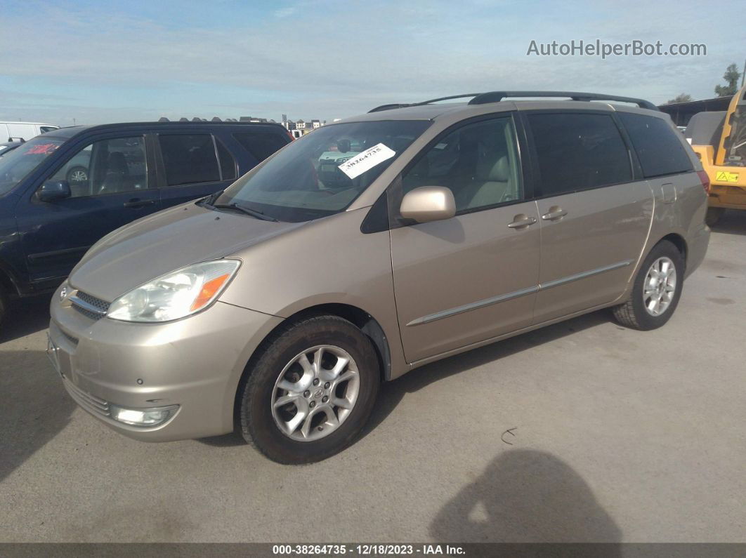 2004 Toyota Sienna Xle Limited Gold vin: 5TDBA22CX4S007663