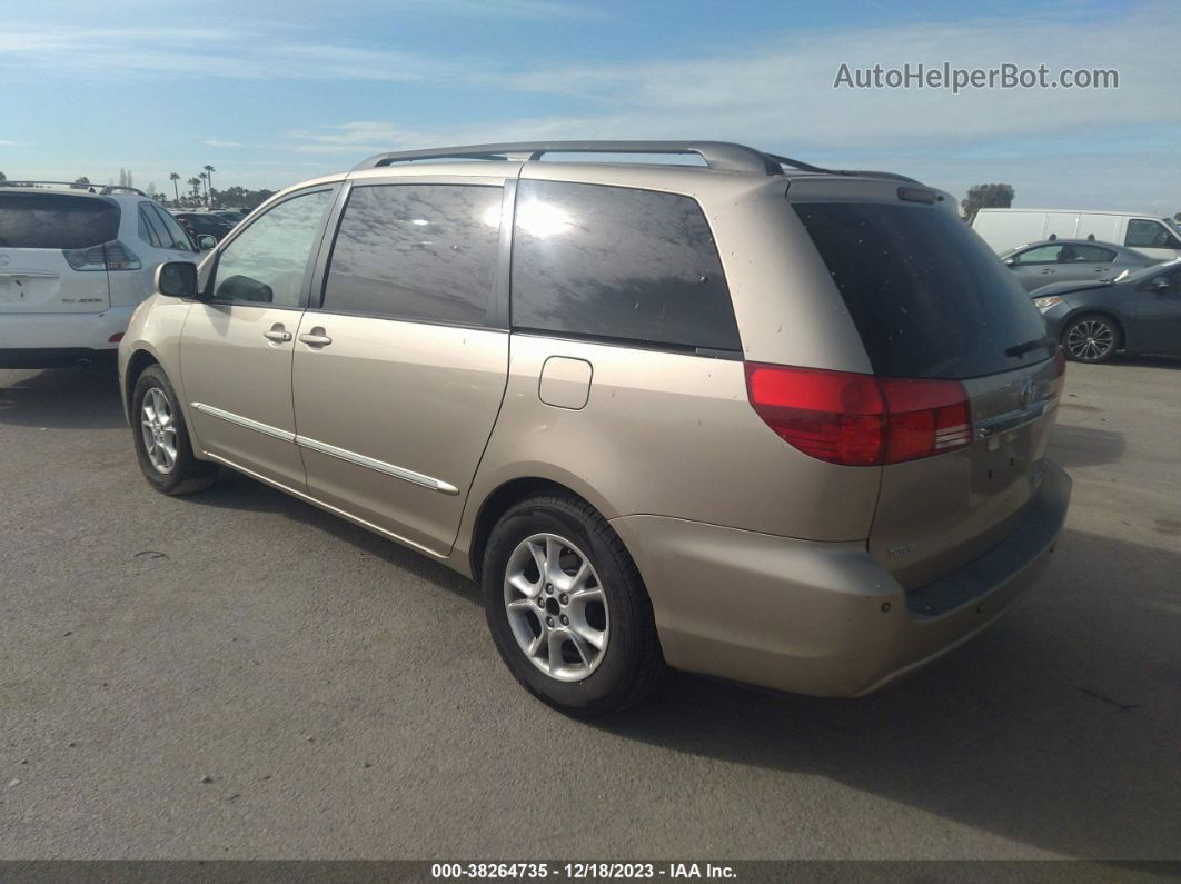 2004 Toyota Sienna Xle Limited Gold vin: 5TDBA22CX4S007663