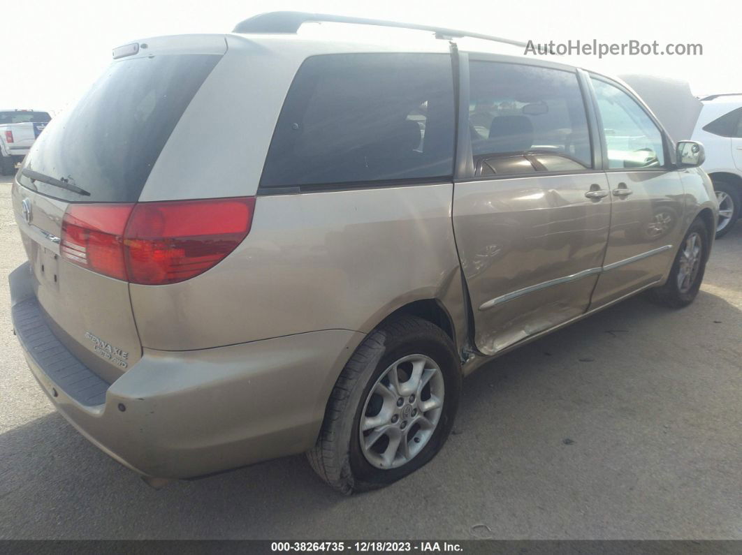 2004 Toyota Sienna Xle Limited Gold vin: 5TDBA22CX4S007663