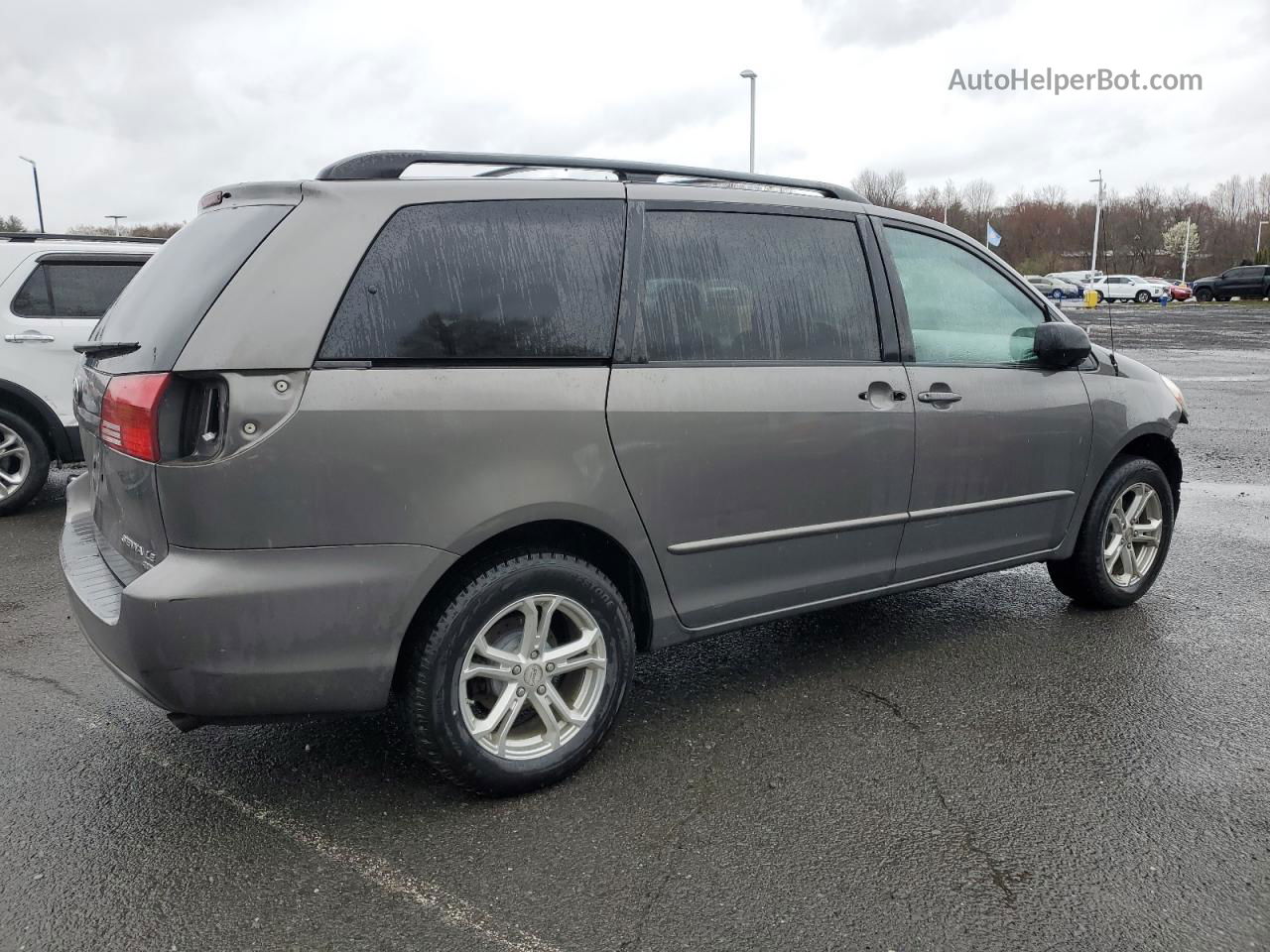 2004 Toyota Sienna Le Серый vin: 5TDBA23C54S021436