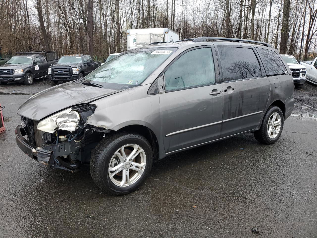 2004 Toyota Sienna Le Серый vin: 5TDBA23C54S021436