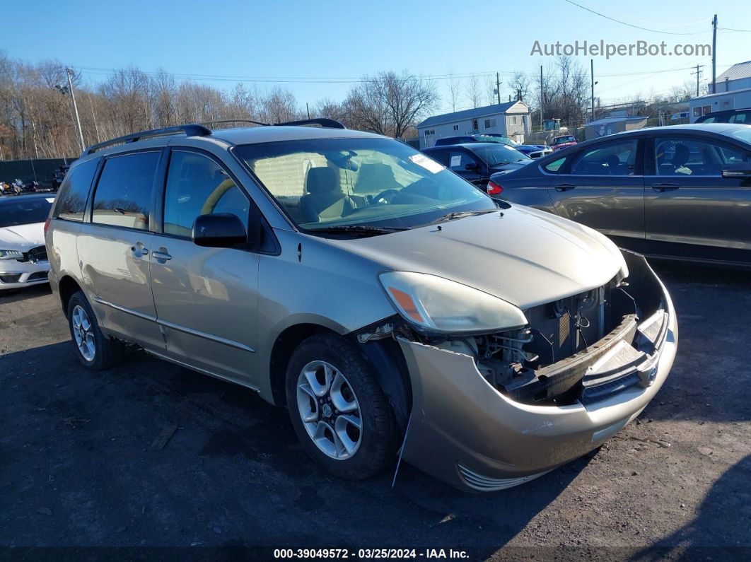 2005 Toyota Sienna Le Золотой vin: 5TDBA23C65S046170