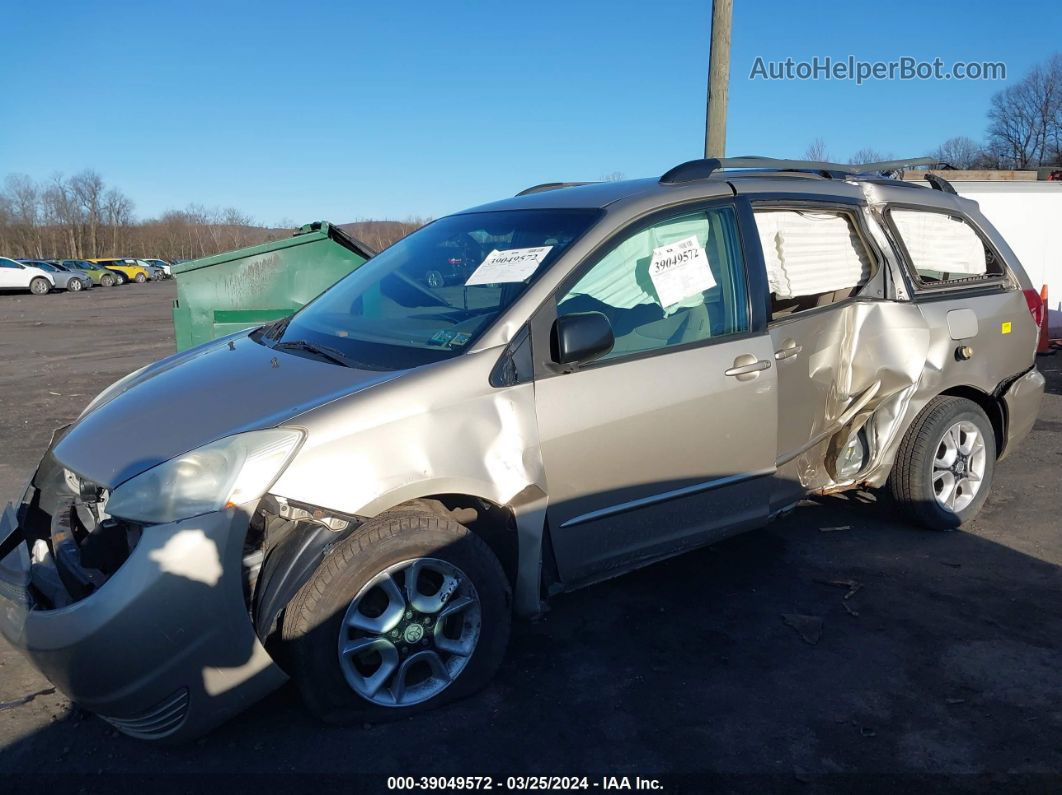 2005 Toyota Sienna Le Золотой vin: 5TDBA23C65S046170