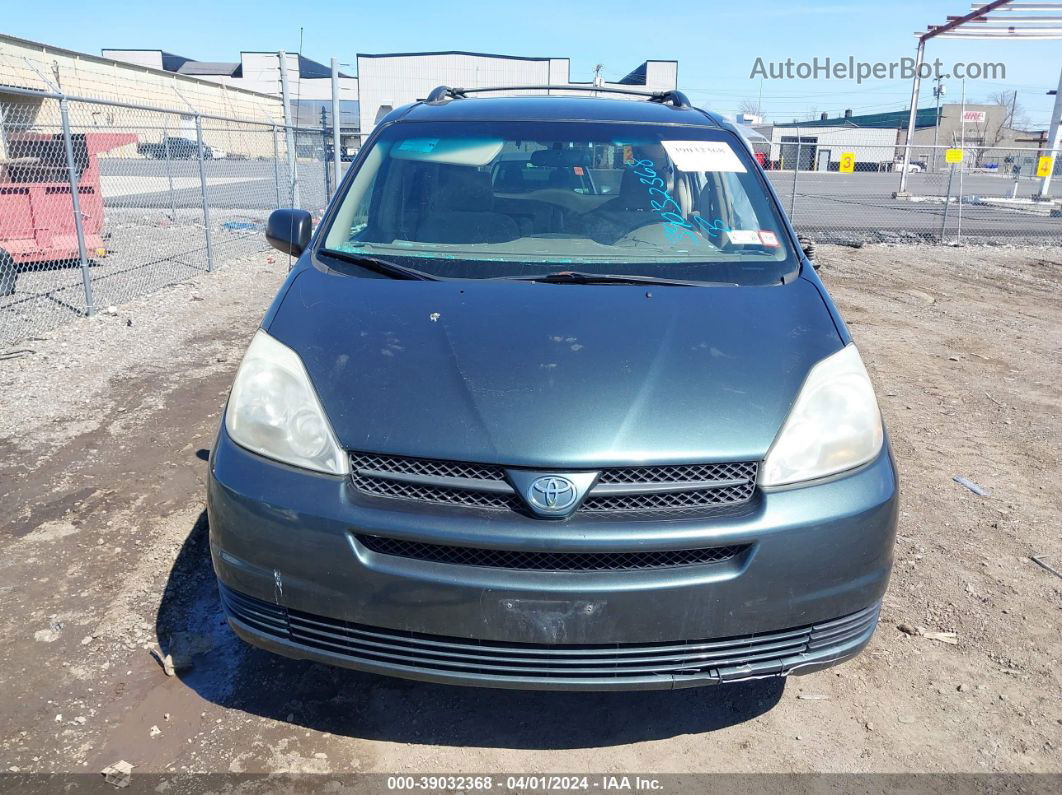 2005 Toyota Sienna Le Зеленый vin: 5TDBA23C95S039021