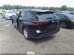 2021 Toyota Highlander Hybrid Le Black vin: 5TDBBRCH4MS522822