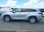 2021 Toyota Highlander Hybrid Le Silver vin: 5TDBBRCH8MS521821