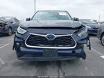 2021 Toyota Highlander Hybrid Le Blue vin: 5TDBBRCH9MS520886