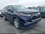 2021 Toyota Highlander Hybrid Le Blue vin: 5TDBBRCH9MS520886