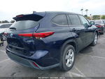 2021 Toyota Highlander Hybrid Le Blue vin: 5TDBBRCH9MS520886