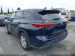 2021 Toyota Highlander Hybrid Le Blue vin: 5TDBBRCH9MS520886