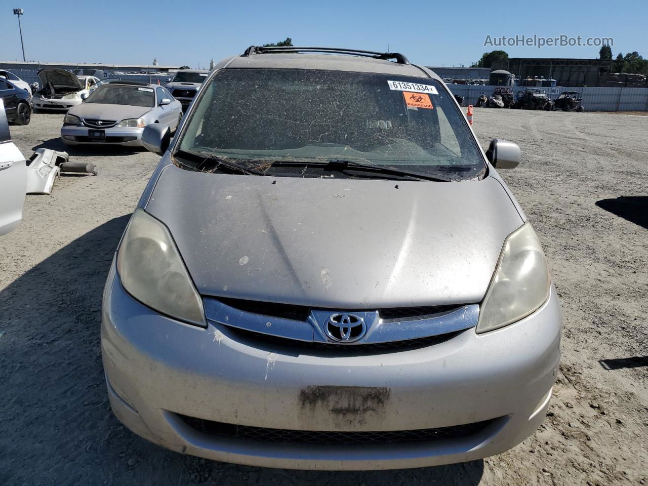 2007 Toyota Sienna Xle Золотой vin: 5TDBK22C47S007241