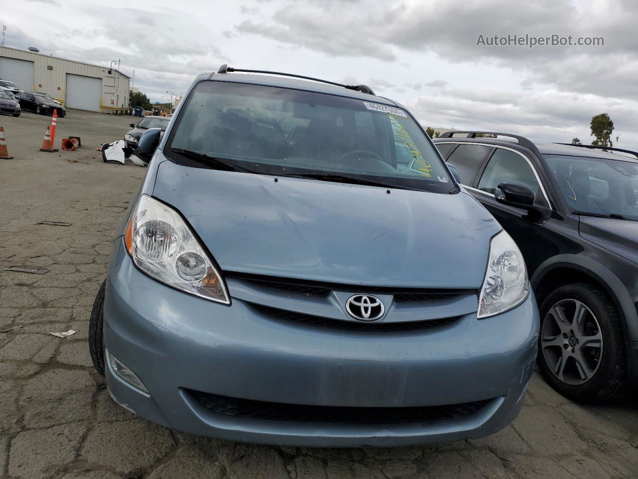 2007 Toyota Sienna Xle Бирюзовый vin: 5TDBK22C77S001126