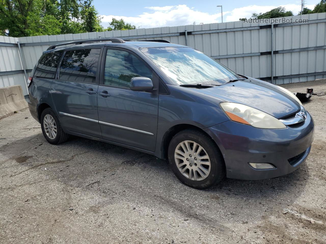 2007 Toyota Sienna Xle Blue vin: 5TDBK22C97S006151