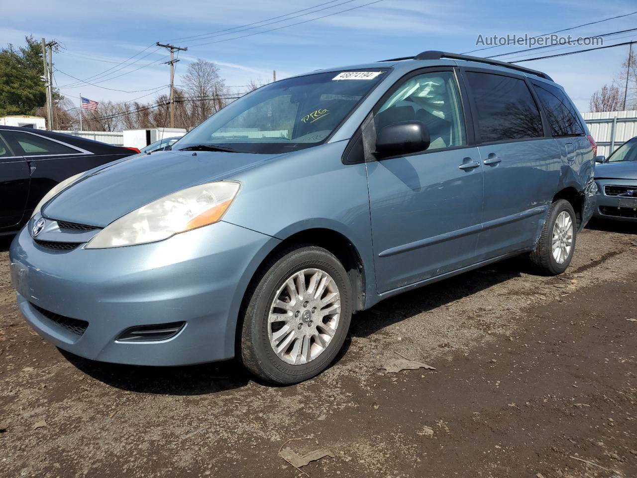 2007 Toyota Sienna Le Blue vin: 5TDBK23C07S007591