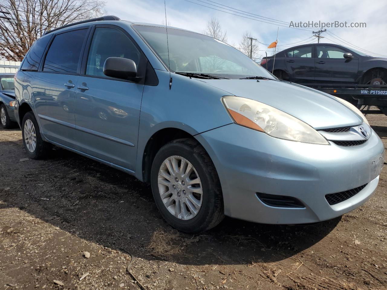 2007 Toyota Sienna Le Blue vin: 5TDBK23C07S007591