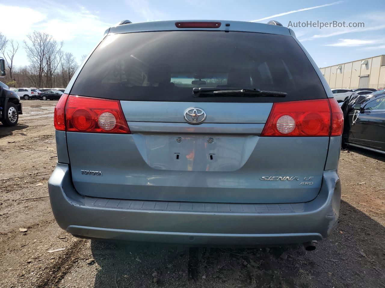 2007 Toyota Sienna Le Blue vin: 5TDBK23C07S007591