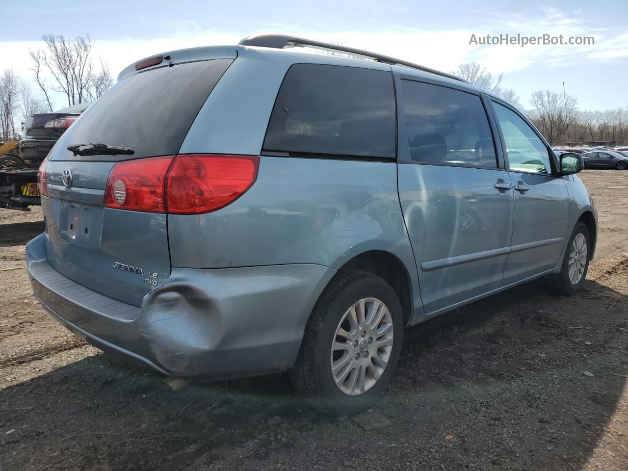 2007 Toyota Sienna Le Blue vin: 5TDBK23C07S007591