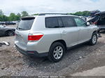 2011 Toyota Highlander Se V6 Silver vin: 5TDBK3EH0BS045118