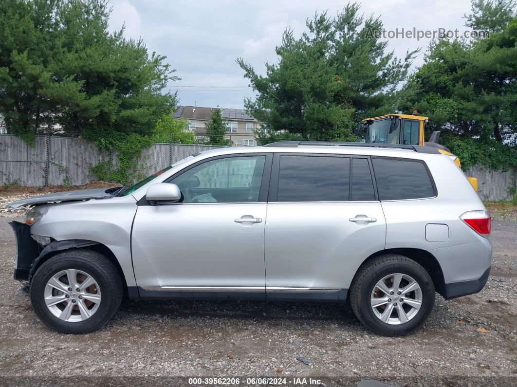 2011 Toyota Highlander Se V6 Silver vin: 5TDBK3EH0BS045118