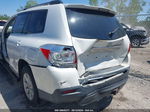 2011 Toyota Highlander Se V6 White vin: 5TDBK3EH2BS071672