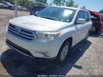 2011 Toyota Highlander Se V6 White vin: 5TDBK3EH2BS071672