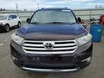 2011 Toyota Highlander Base Burgundy vin: 5TDBK3EH3BS089131