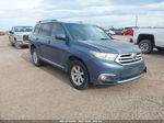 2011 Toyota Highlander Base V6 Blue vin: 5TDBK3EH5BS045485