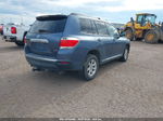 2011 Toyota Highlander Base V6 Blue vin: 5TDBK3EH5BS045485